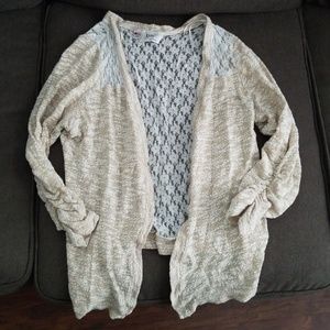 Lace cardigan